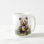 Mug Pot de miel du bonheur de l'ours (Devant droit)