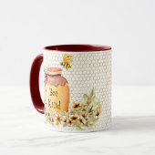 Mug Pot de miel gentil abeille (Devant gauche)