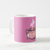 Mug Pot de potion de café rose (Devant gauche)