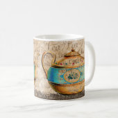 Mug Pot de thé antique (Devant droit)