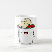 Mug Pot de yaourt kawaii (Centre)