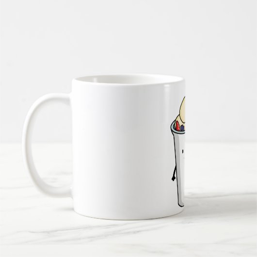 Mug Pot de yaourt kawaii (Gauche)