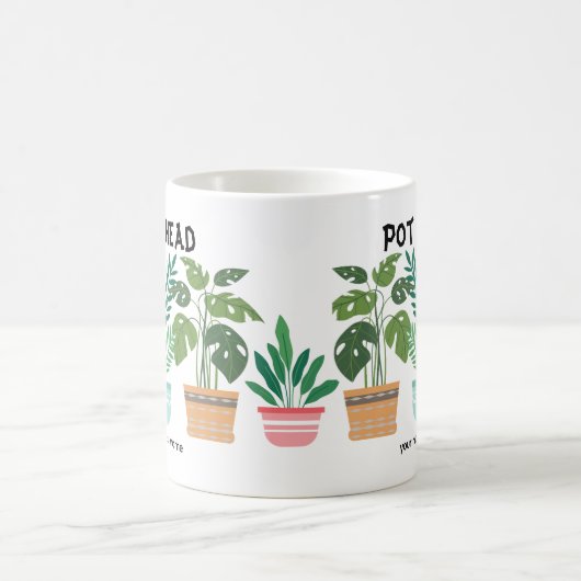 Mug Pot Head / Gardener Mom Crazy Plante Lady (Centre)