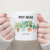 Mug Pot Head / Gardener Mom Crazy Plante Lady
