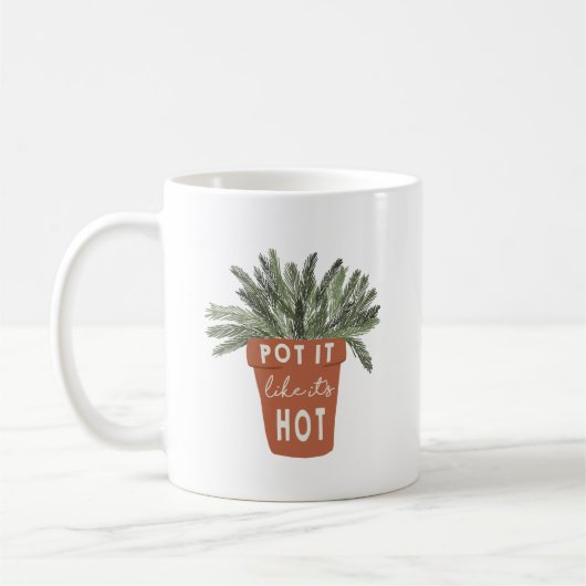 Mug Pot It Like It's Hot Plante Lover (Gauche)