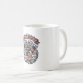 Mug Pot Mason Patriotique Vie de Campagne (Devant droit)