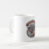 Mug Pot Mason Patriotique Vie de Campagne (Devant gauche)