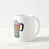 Mug Pot Moka Retro (Devant droit)