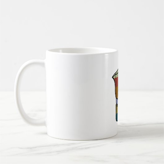 Mug Pot Moka Retro (Gauche)