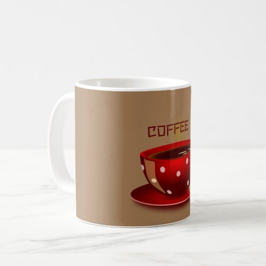 Mug Pot rouge (Devant gauche)
