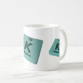 Mug Potassium de K (Devant droit)
