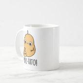 Mug Potato Drôle Veggie Poop Pun (Devant gauche)