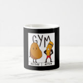 Mug Potato gym Meilleur cadeau (Centre)
