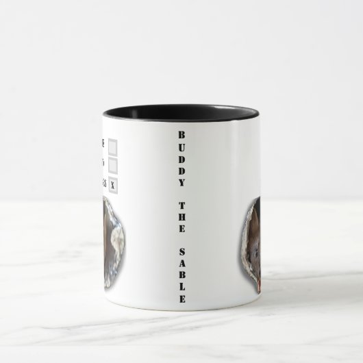 Mug pote le sable "single take HUNGRY" (Centre)