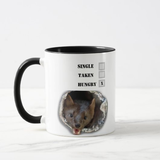 Mug pote le sable "single take HUNGRY" (Gauche)