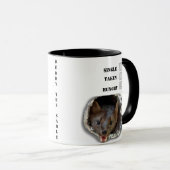 Mug pote le sable "single take HUNGRY" (Devant droit)