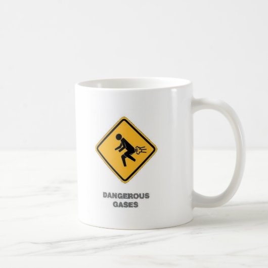 Mug poteau de signalisation drôle (Droite)