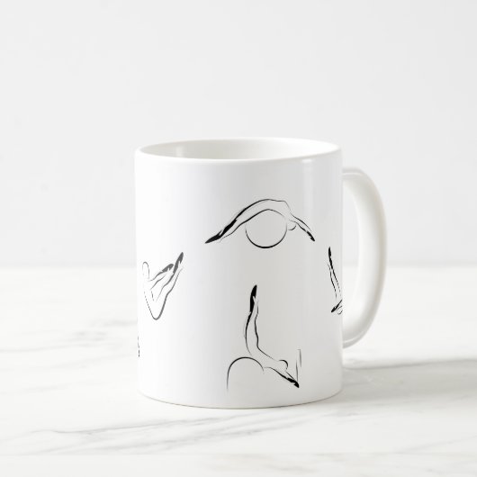 Mug Poteaux Pilates (Devant droit)
