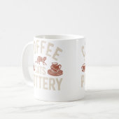Mug Poterie Chats Café (Devant gauche)