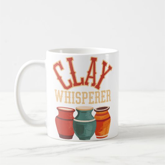Mug Poterie Clay Whisperer (Gauche)