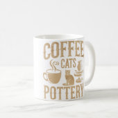 Mug Poterie Coffee Cats (Devant droit)