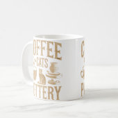 Mug Poterie Coffee Cats (Devant gauche)
