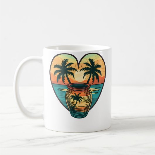 Mug Poterie Colorée I Poterie Esthétique (Gauche)
