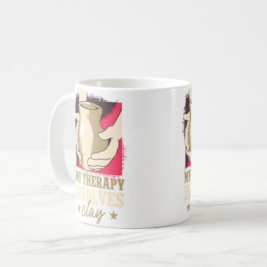 Mug Poterie drôle (Devant gauche)