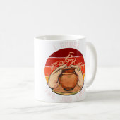 Mug Poterie Drôle (Devant droit)