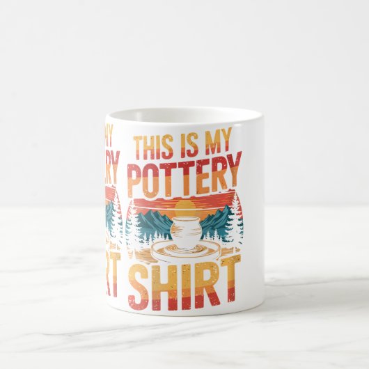 Mug Poterie drôle pour femmes (Centre)