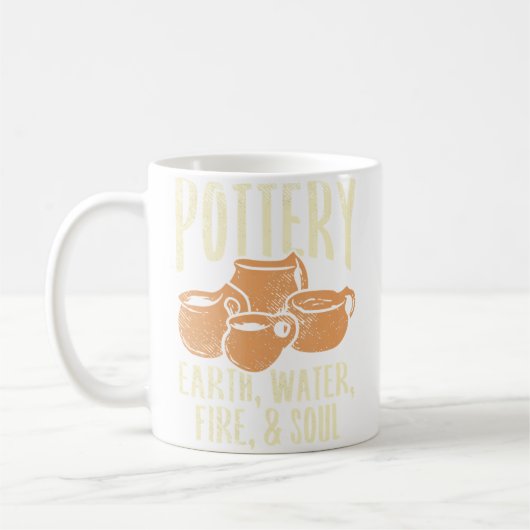 Mug Poterie en céramique (Gauche)