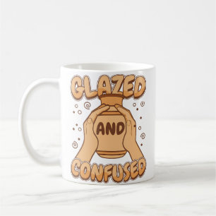 Mug Poterie engluée et confuse Pro Amateurs de roue de