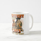 Mug Poterie Résout La Plupart De Mes Problèmes Amateur (Devant droit)
