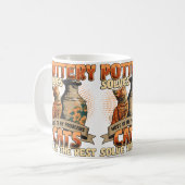 Mug Poterie Résout La Plupart De Mes Problèmes Amateur (Devant gauche)
