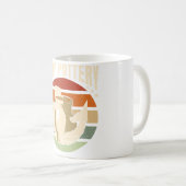 Mug Poterie Rétro en Argile (Devant droit)