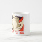 Mug Poterie Rétro en Argile (Centre)