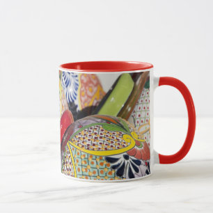 Mug Poteries mexicaines traditionnelles colorées peint