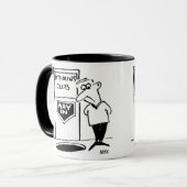 Mug Potholing Club Doorway. Potholer (Devant gauche)