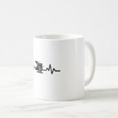 Mug Potier Battement de coeur Céramiste Céramiste (Devant droit)