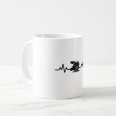 Mug Potier Battement de coeur Céramiste Céramiste (Devant gauche)