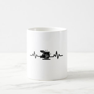 Mug Potier Battement de coeur Céramiste Céramiste