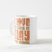 Mug Potiers Je suis amateur de poterie J'aime l'odeur  (Devant gauche)