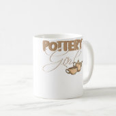 Mug Potiers Poterie Fille Argile (Devant droit)