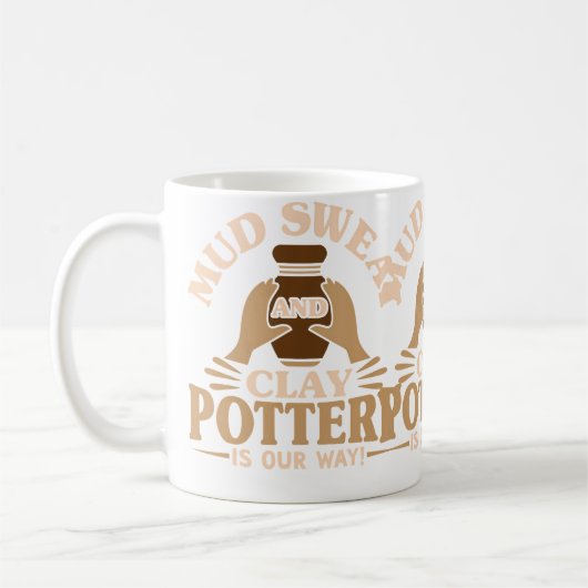 Mug Potiers Terre Et Sueur Poterie Argile (Gauche)
