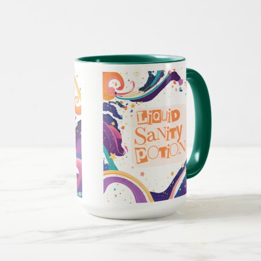 Mug Potion d'assainissement liquide (Devant droit)