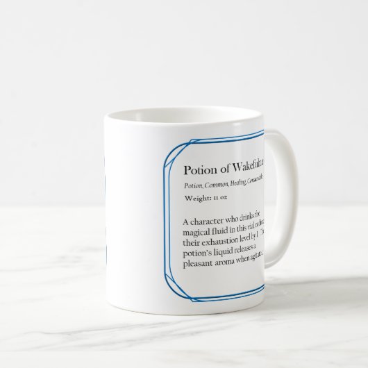 Mug Potion de boue de veille 11oz (Devant droit)