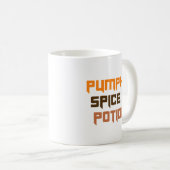 Mug Potion d'épice citrouille drôle Halloween (Devant droit)
