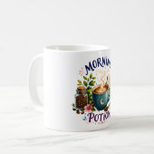 Mug Potion du matin – Conception cosy pour amateur de (Devant gauche)