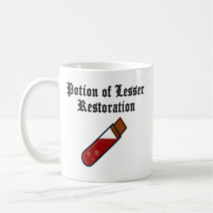 Mug Potion d'une boue de restauration inférieure