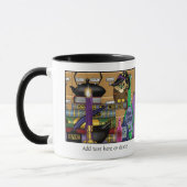 Mug Potions de livres d'hibou Assistant (Gauche)